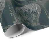 yaie worm tekening en je ziel worden donker cadeaupapier (Rol Hoek)