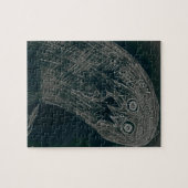 yaie worm tekening en je ziel worden donker legpuzzel (Horizontaal)