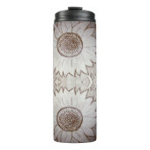 yaie zonnebloem thuis thermosbeker (Voorkant)