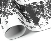 yaie zwarte moerasvlinder cadeaupapier (Rol Hoek)