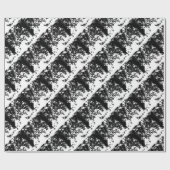 yaie zwarte moerasvlinder cadeaupapier (Vlak)