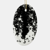 yaie zwarte moerasvlinder keramisch ornament (Rechts)