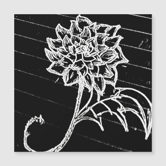 yaie zwarte rozen bloem gothic emo (Voorkant)