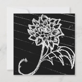 yaie zwarte rozen bloem gothic emo (Achterkant)