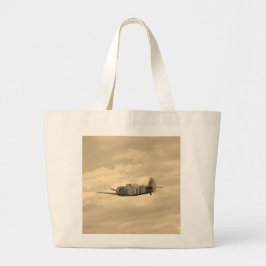 Yak 11 in vlucht grote tote bag