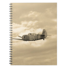 Yak 11 in vlucht notitieboek