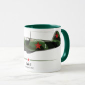 Yak-1 - Batalha de Staligrado - 1942 Mok (Voorkant rechts)