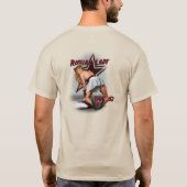 Yak-52 "Russisch Lady"-Shirt T-shirt (Achterkant)