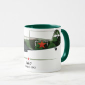 Yak-7 Russia - Stalingrad Battle - 1942 Mok (Voorkant rechts)