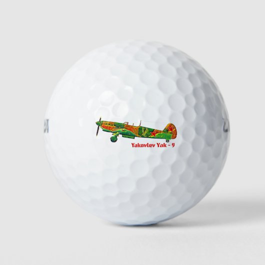 Yak-9 Golfballen (Voorkant)