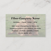 Yak Animal Fiber Company Business Card Visitekaartje (Voorkant)