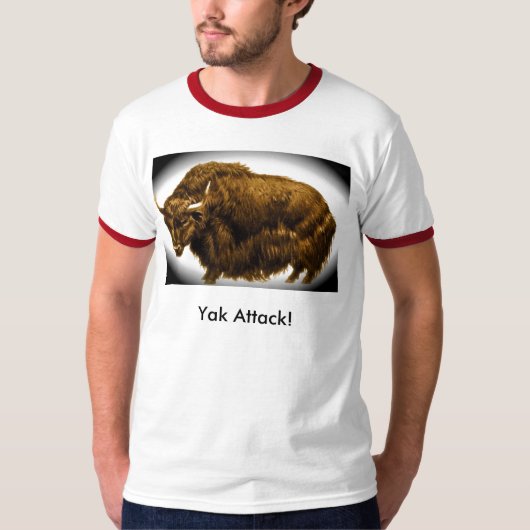 Yak Attack! T-shirt (Voorkant)