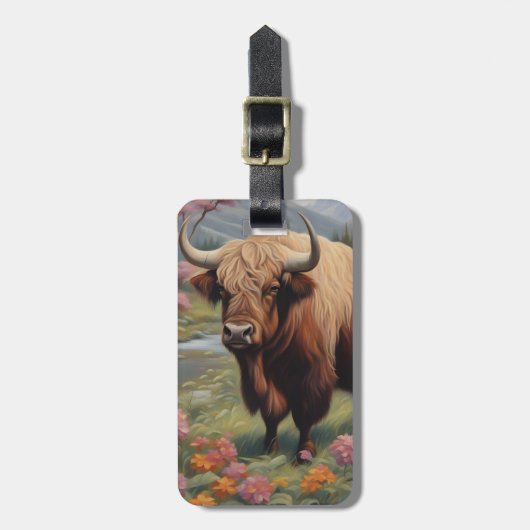 Yak Bagagelabel (Voorkant verticaal)