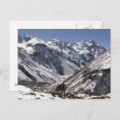 Yak bij Mt. Jhomolari, Jangothang Jigme Dorji Briefkaart (Voorkant / Achterkant)