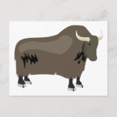 Yak Briefkaart (Voorkant)