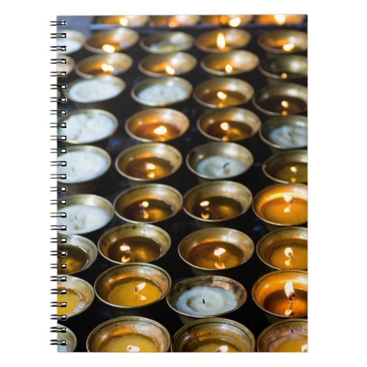 Yak Butter Candles Notitieboek (Voorkant)