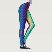 Yak Daks Original Design - Mardi Gras Mermaid Leggings (Rechts)