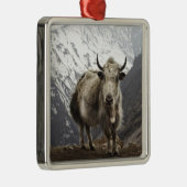 Yak in Nepal Metalen Ornament (Rechts)