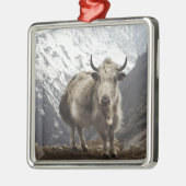 Yak in Nepal Metalen Ornament (Links)
