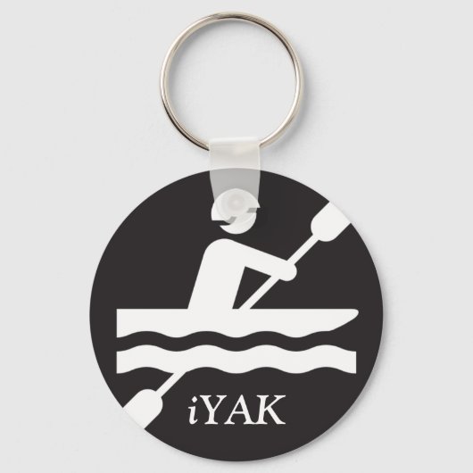 YAK, Kayaking Sleutelhanger (Voorkant)