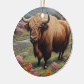 Yak Keramisch Ornament (Links)