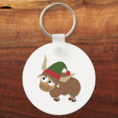 Yak Kerstmis Elf Sleutelhanger (Voorkant)