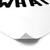 Yak moet doen wat Yak moet doen Pun Poster (Hoek)