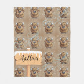 Yak Winter Breeze Fleece Deken (Voorkant)