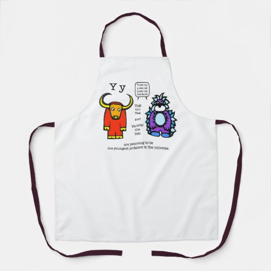 Yak & Yeti Schort (Voorkant)