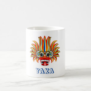 Yaka (Sri Lanka-duivel) ontwerpt koffie-Mok Koffiemok