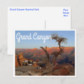 Yaki Point, Grand Canyon Arizona Briefkaart (Voorkant / Achterkant)