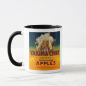 Yakima Chief Apple Label - Yakima, WA Mok (Links)