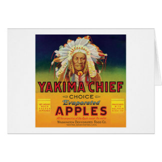 Yakima Chief Apples  Label