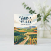 Yakima-vallei VS Briefkaart (Staand voorkant)