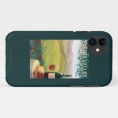 Yakima Valley, Washington Wine Land Case-Mate iPhone Case (Achterkant (horizontaal))