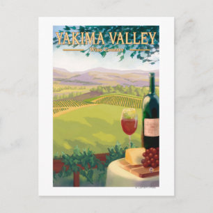 Yakima Valley, WashingtonWine Country Briefkaart