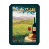 Yakima Valley, WashingtonWine Country Magneet (Verticaal)