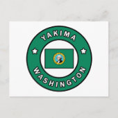 Yakima Washington Briefkaart (Voorkant)