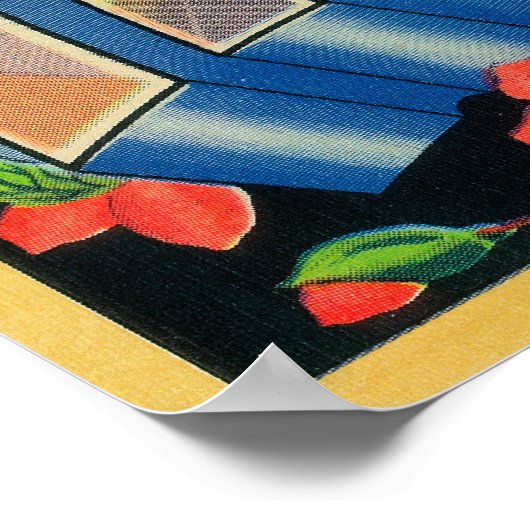 Yakima, Washington - Grote Letter-scènes Poster (Hoek)