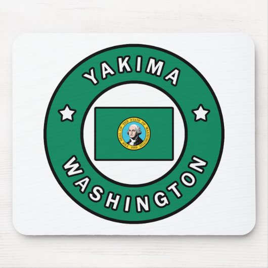 Yakima Washington Muismat (Voorkant)