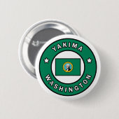 Yakima Washington Ronde Button 5,7 Cm (Voorkant /achterkant)