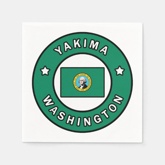 Yakima Washington Servet (Voorkant)