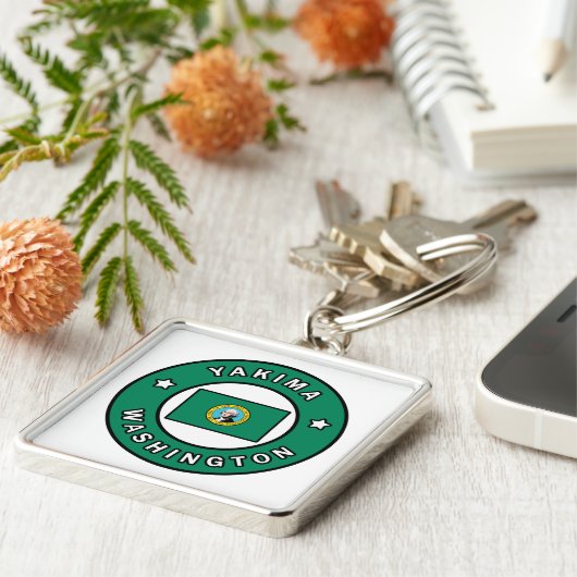 Yakima Washington Sleutelhanger (Zijkant)