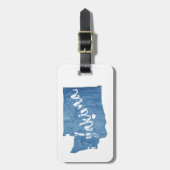 Yakima Washington Wood Grain Bagagelabel (Voorkant verticaal)