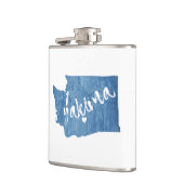 Yakima Washington Wood Grain Heupfles (Links)