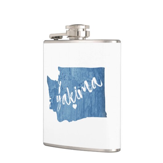 Yakima Washington Wood Grain Heupfles (Links)