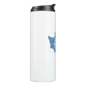 Yakima Washington Wood Grain Thermosbeker (Gedraaid links)