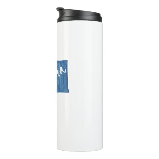 Yakima Washington Wood Grain Thermosbeker (Geroteerd rechts)