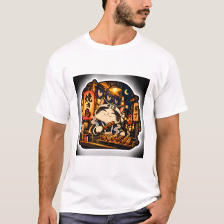 Yakitori Alley Cat T-Shirt | Japanse Nachtstraat