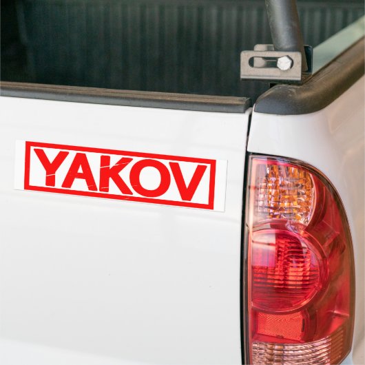 Yakov Stamp Bumpersticker (Op Truck)